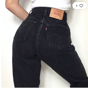 Levi's vintage 550 high rise tapered jeans